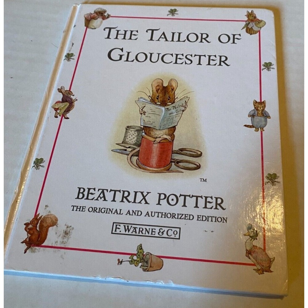 Peter Rabbit The Tailor of Gloucester by Beatrix Potter Hardcover Book 1997